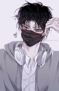 Ảnh trai đẹp đeo khẩu trang